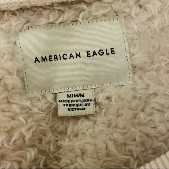 American Eagle Sherpa Sweatshirt - Picture 3 of 4